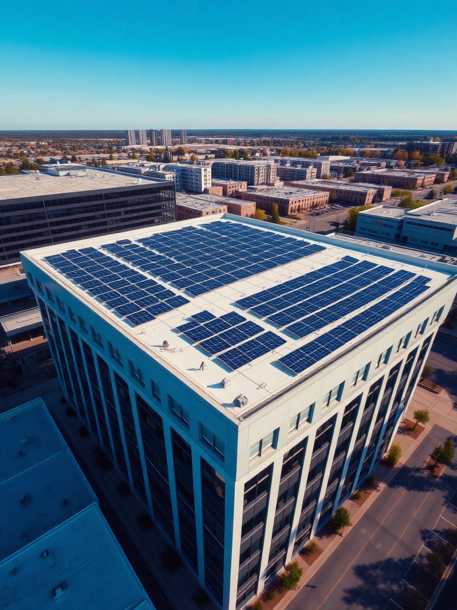 Commercial Rooftop Array